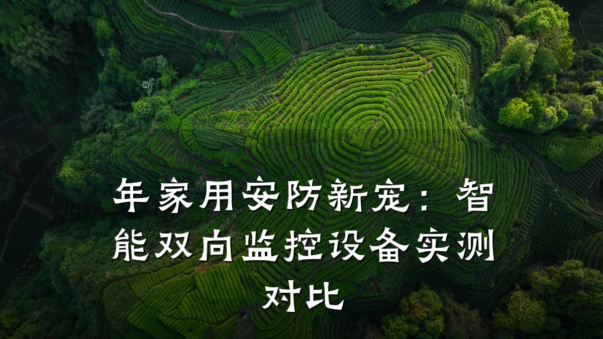 年家用安防新宠:智能双向监控设备实测对比