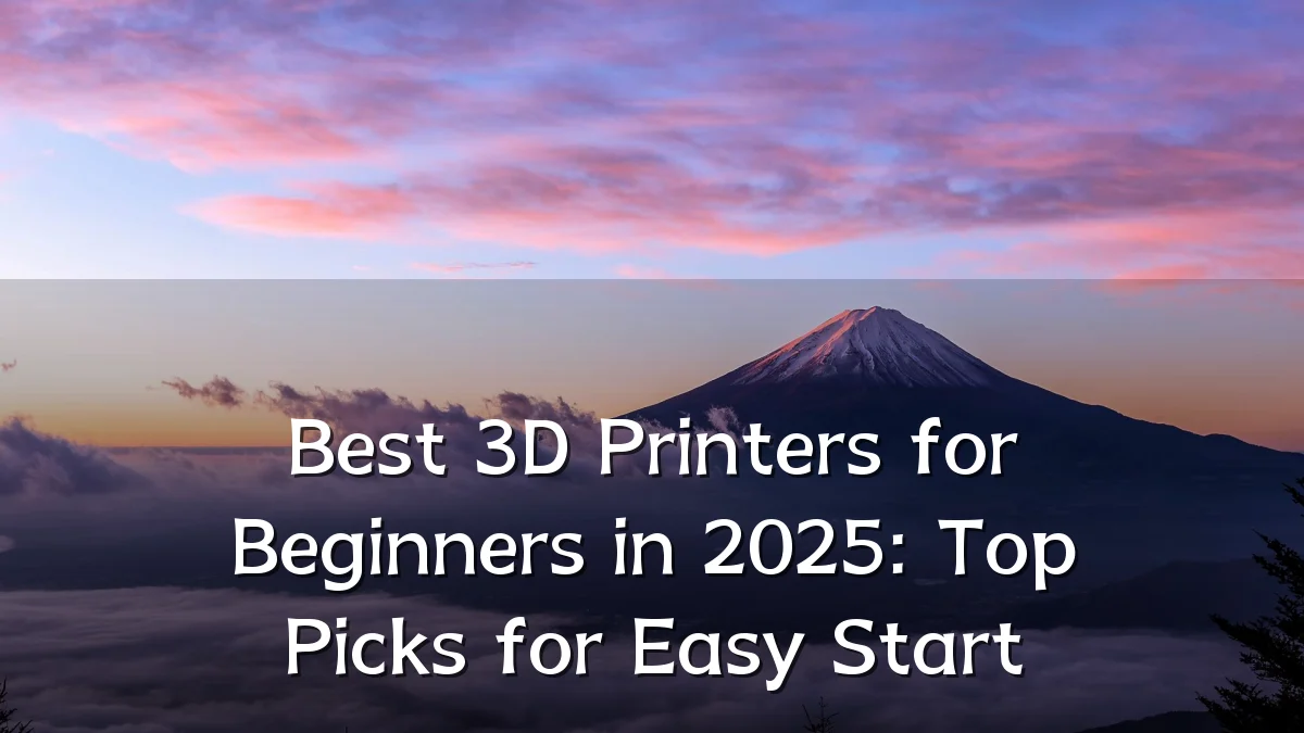 Best 3D Printers for Beginners in 2025: Top Picks for Easy Start