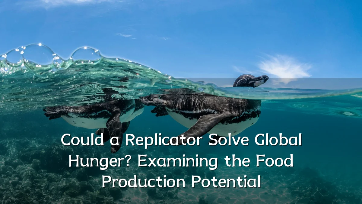 Could a Replicator Solve Global Hunger? Examining the Food Production Potential
