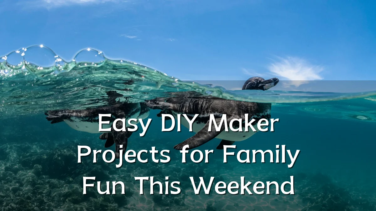 Easy DIY Maker Projects for Family Fun This Weekend