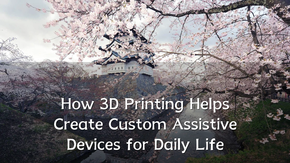 How 3D Printing Helps Create Custom Assistive Devices for Daily Life