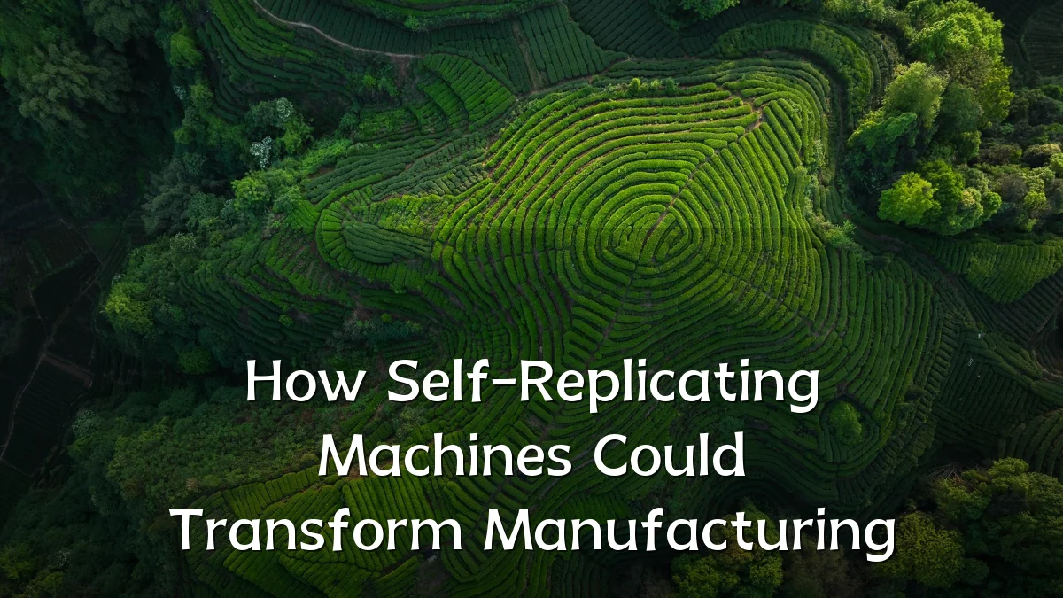 How Self-Replicating Machines Could Transform Manufacturing