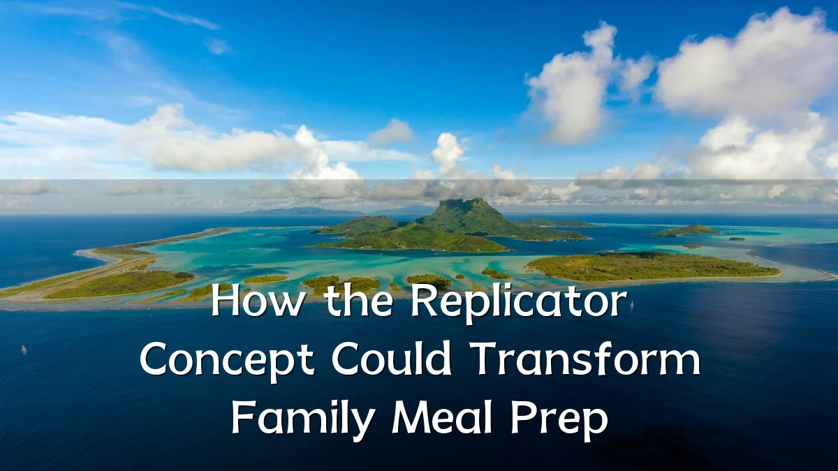 How the Replicator Concept Could Transform Family Meal Prep
