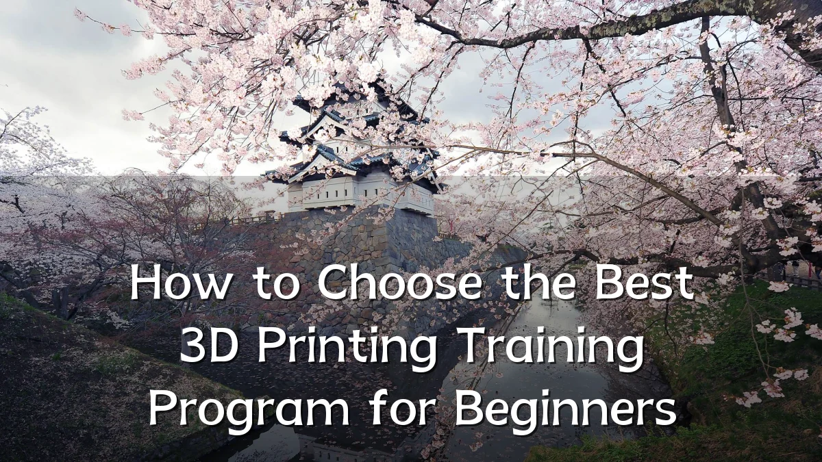 How to Choose the Best 3D Printing Training Program for Beginners