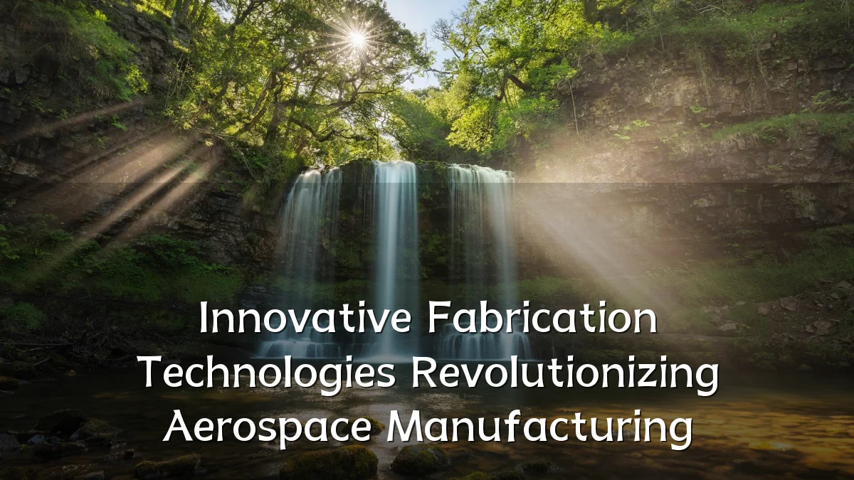 Innovative Fabrication Technologies Revolutionizing Aerospace Manufacturing