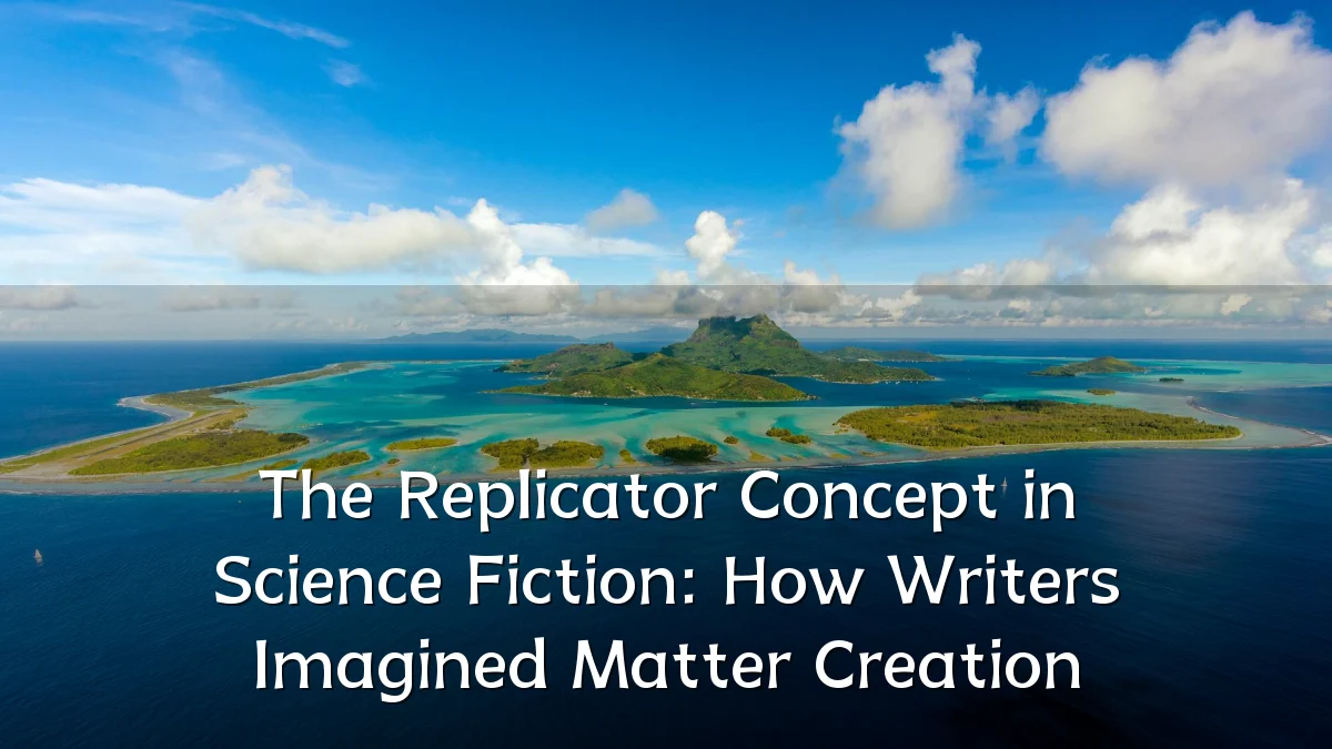 The Replicator Concept in Science Fiction: How Writers Imagined Matter Creation