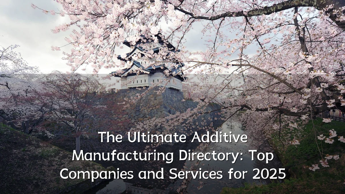 The Ultimate Additive Manufacturing Directory: Top Companies and Services for 2025