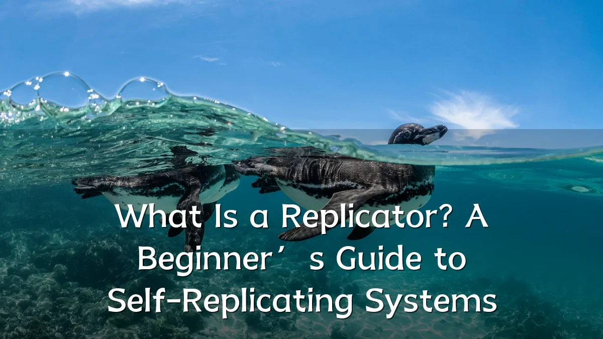 What Is a Replicator? A Beginner’s Guide to Self-Replicating Systems
