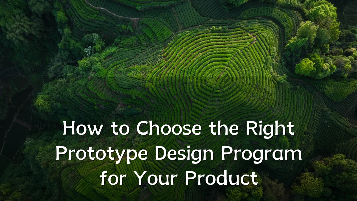 How to Choose the Right Prototype Design Program for Your Product